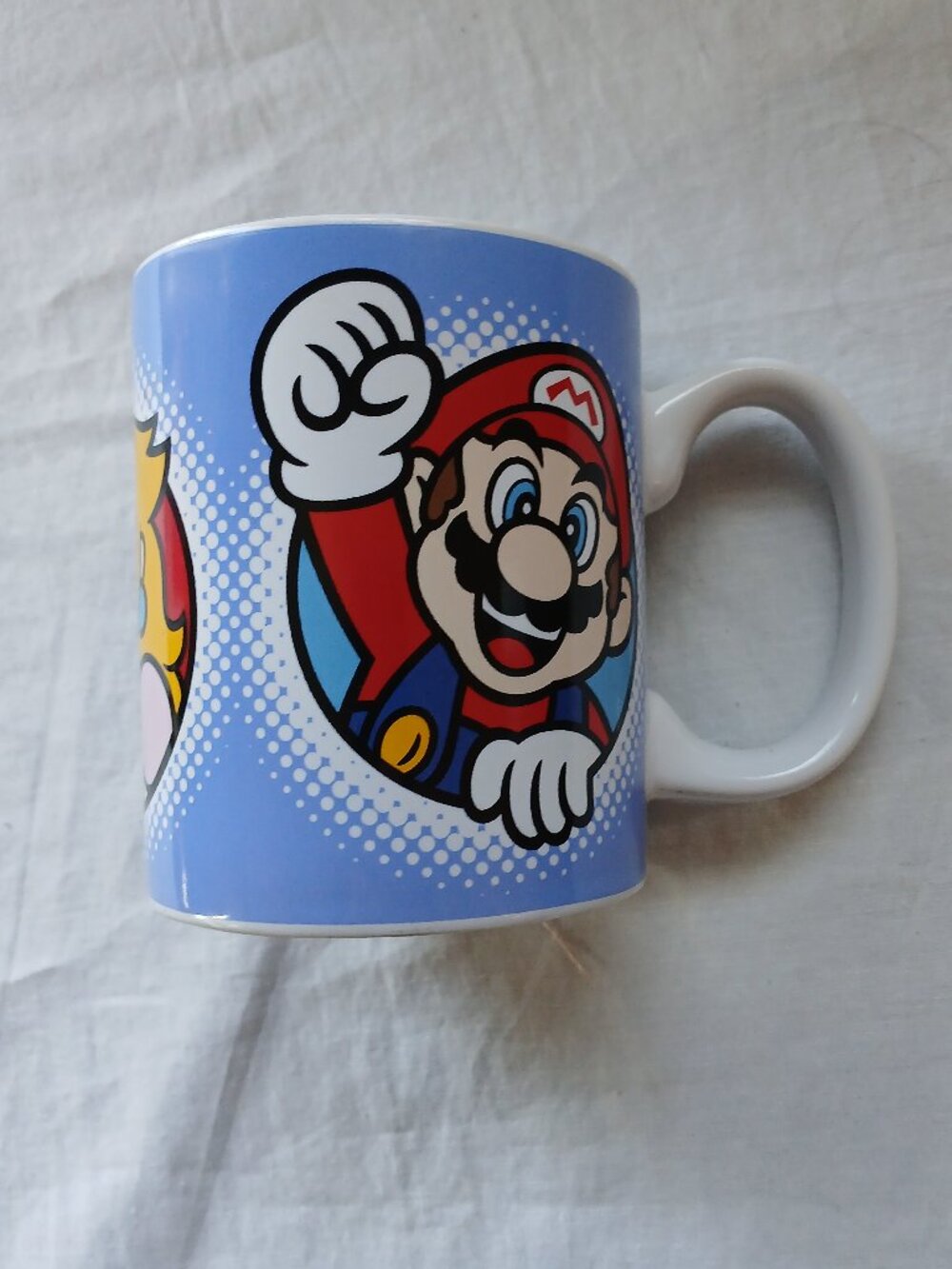 🍄 Nintendo Super Mario Bros. Coffee Mug – Mario, Luigi & Peach